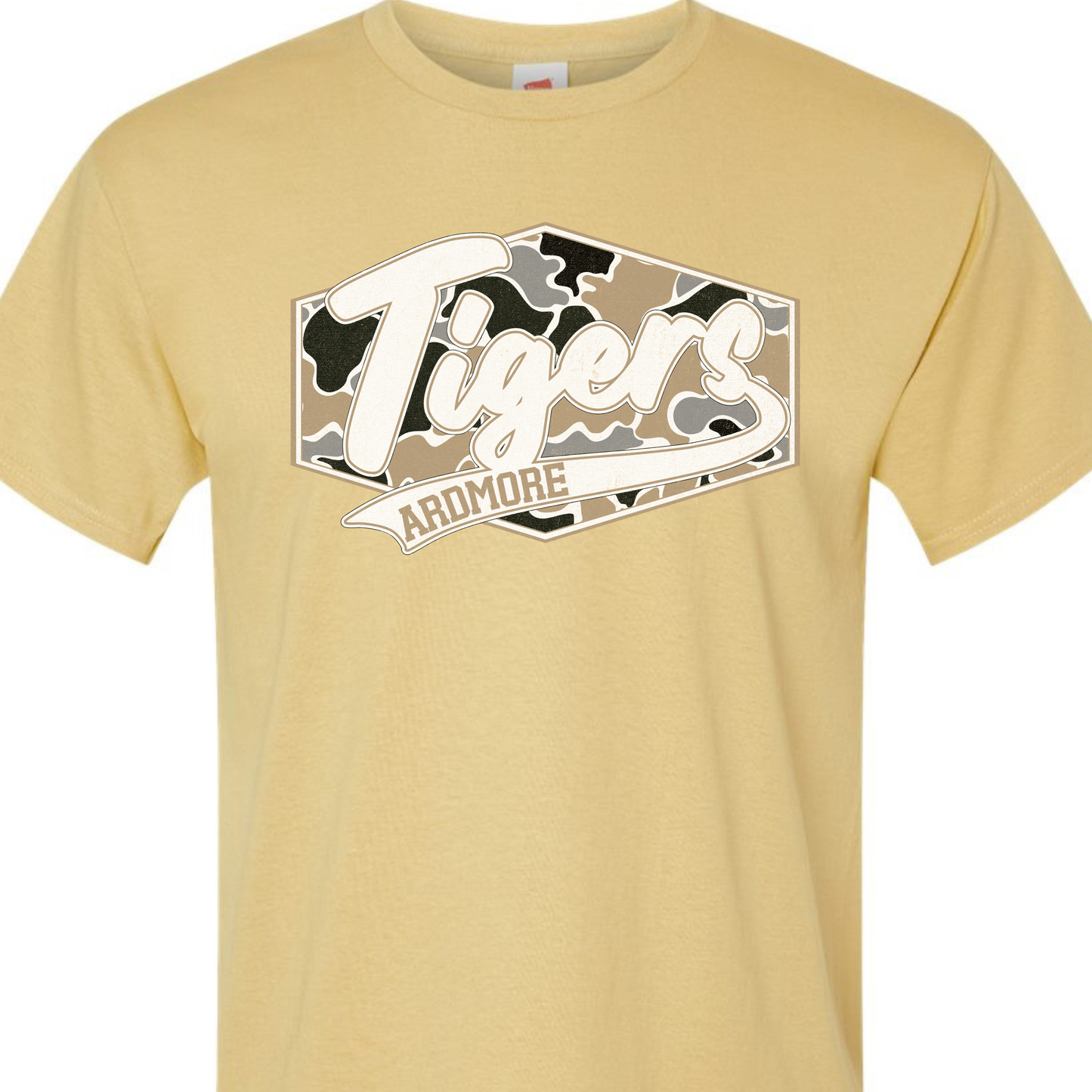 Ardmore Tigers Camo Badge - ADULT