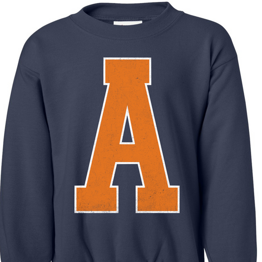 Love, Evie Auburn Youth Sweatshirt Navy P360