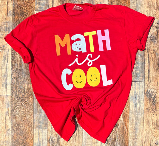 Math is Cool Comfort Color Tee