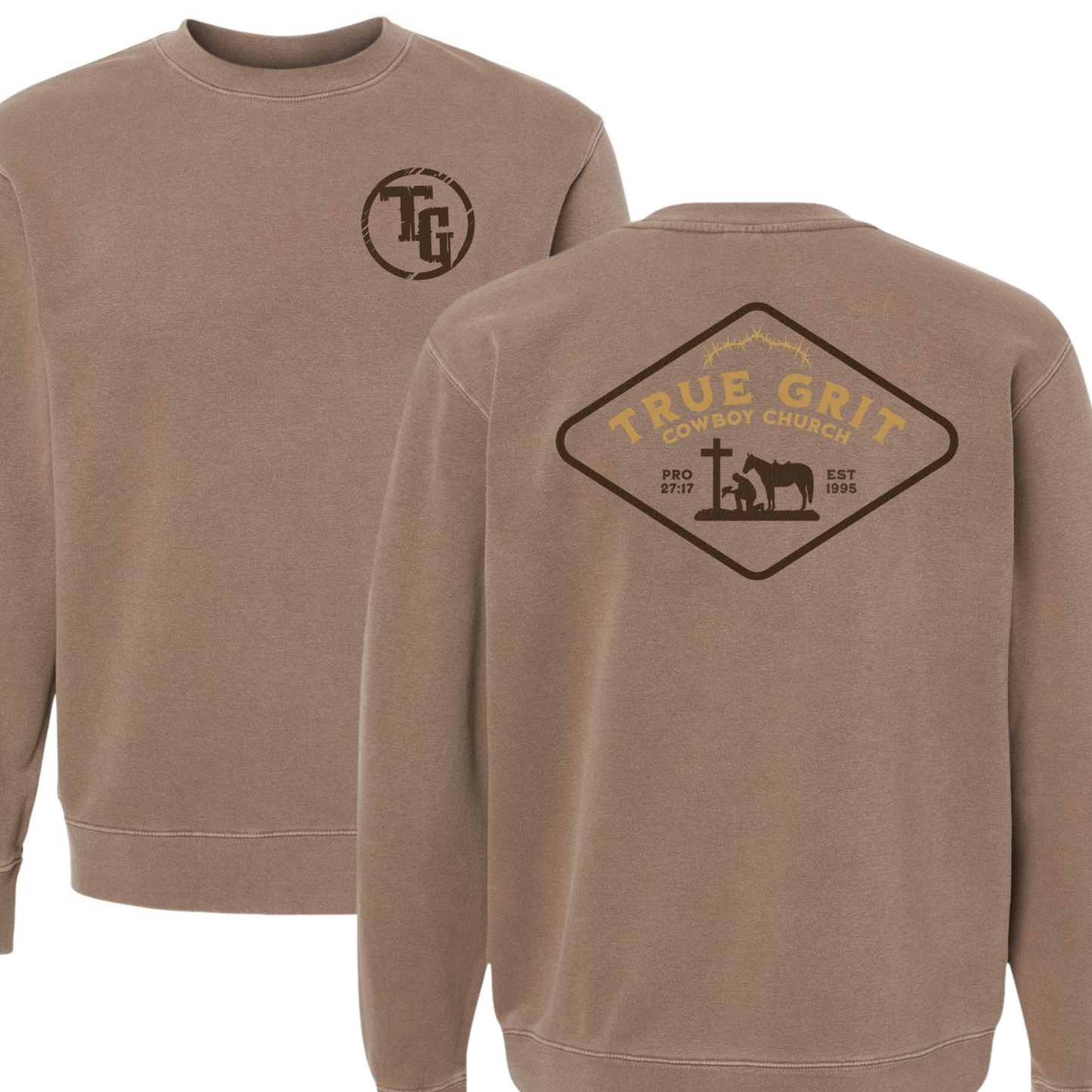 True Grit Cowboy Church Diamond Logo