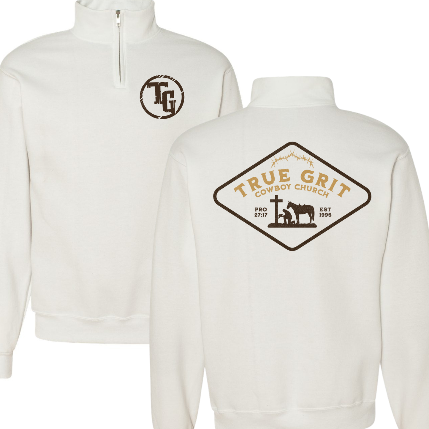 True Grit Cowboy Church Diamond Logo