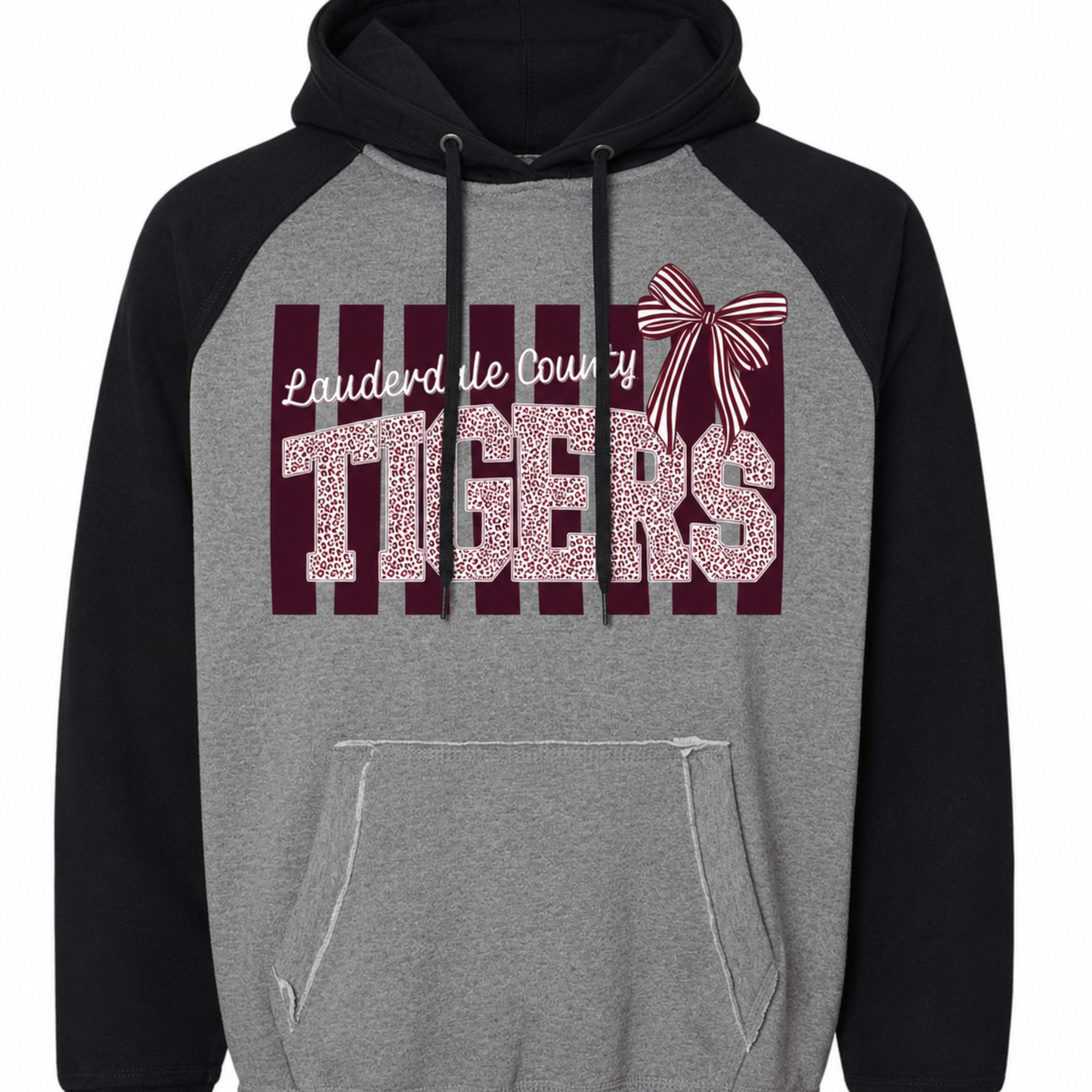LCHS Tigers Preppy Stripe - ADULT