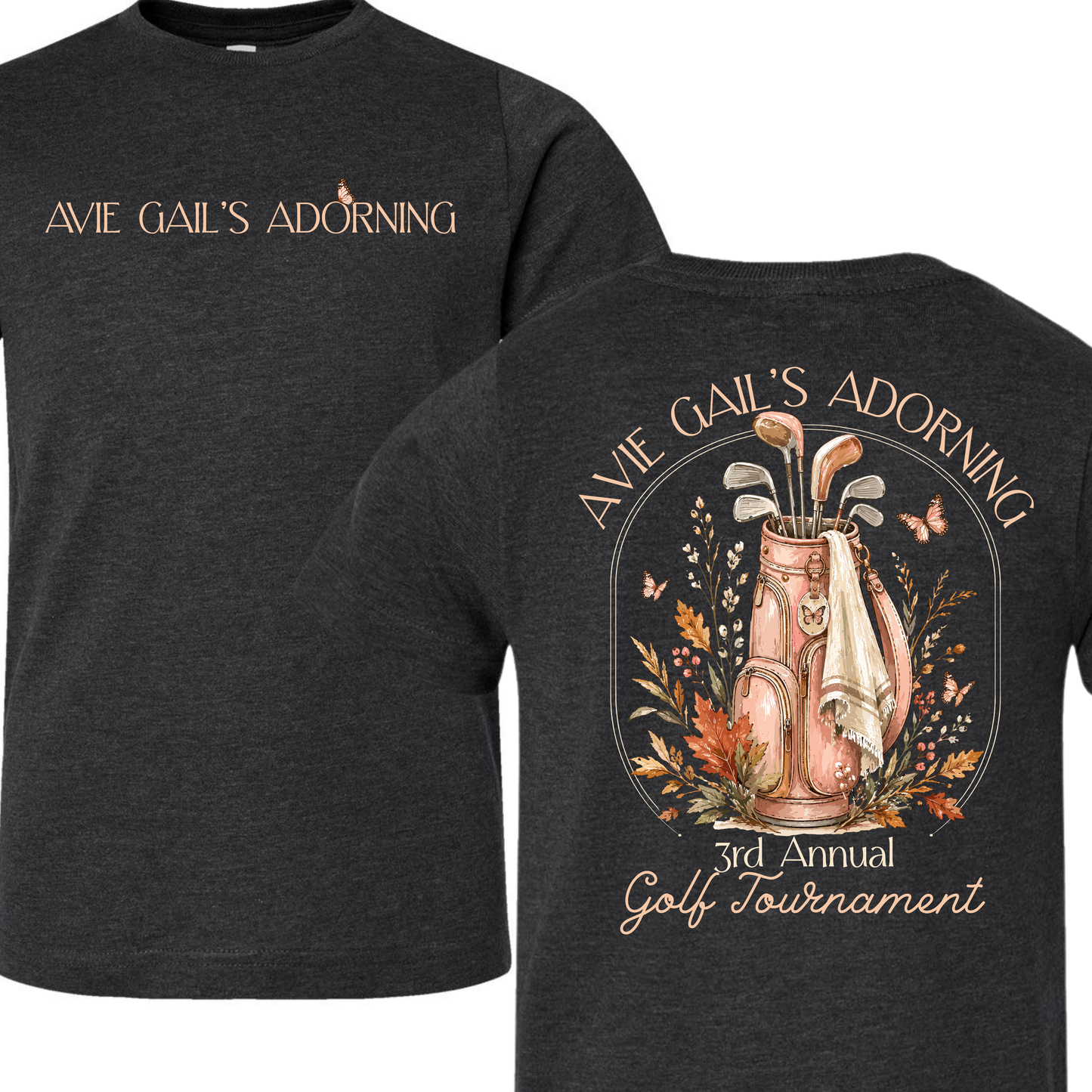 AGA Golf Tournament - Butterfly Design 2026 - YOUTH Sizes