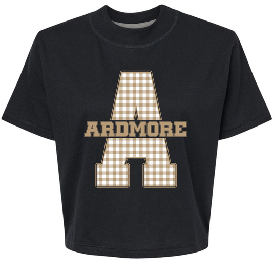 Plaid Varsity Letters - ARDMORE