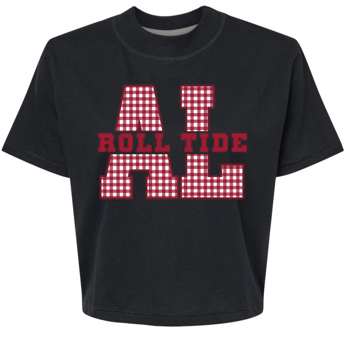 Plaid Varsity Letters - ALABAMA