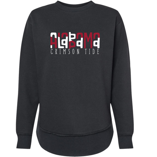 Alabama Crimson Tide - Black Weekender Fleece