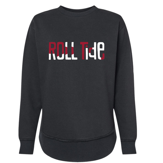 Roll Tide - Black Weekender Fleece