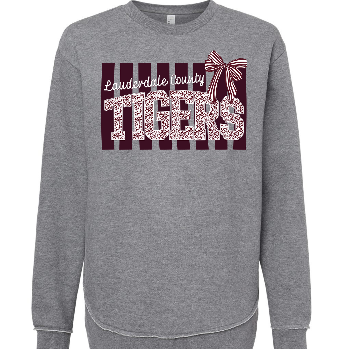 LCHS Tigers Preppy Stripe - ADULT