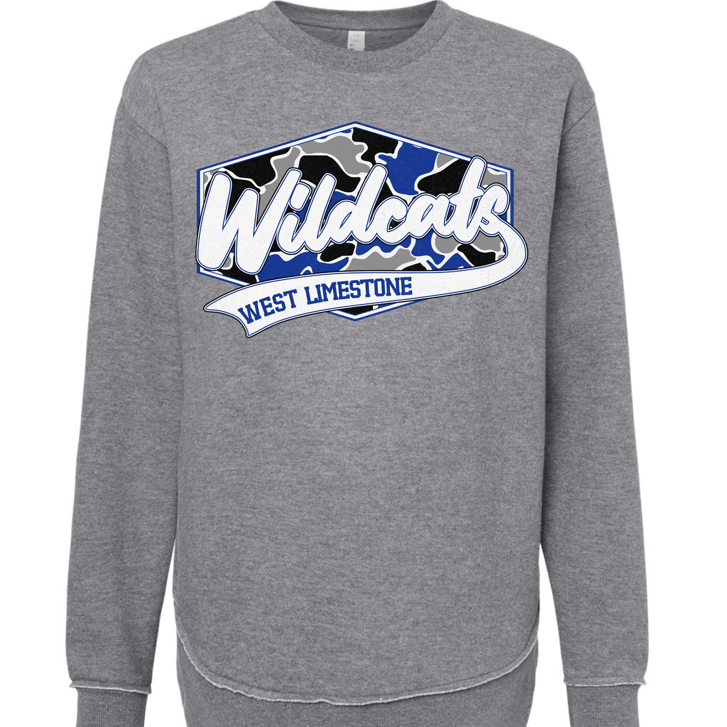 West Limestone Camo Badge Adult Sizes
