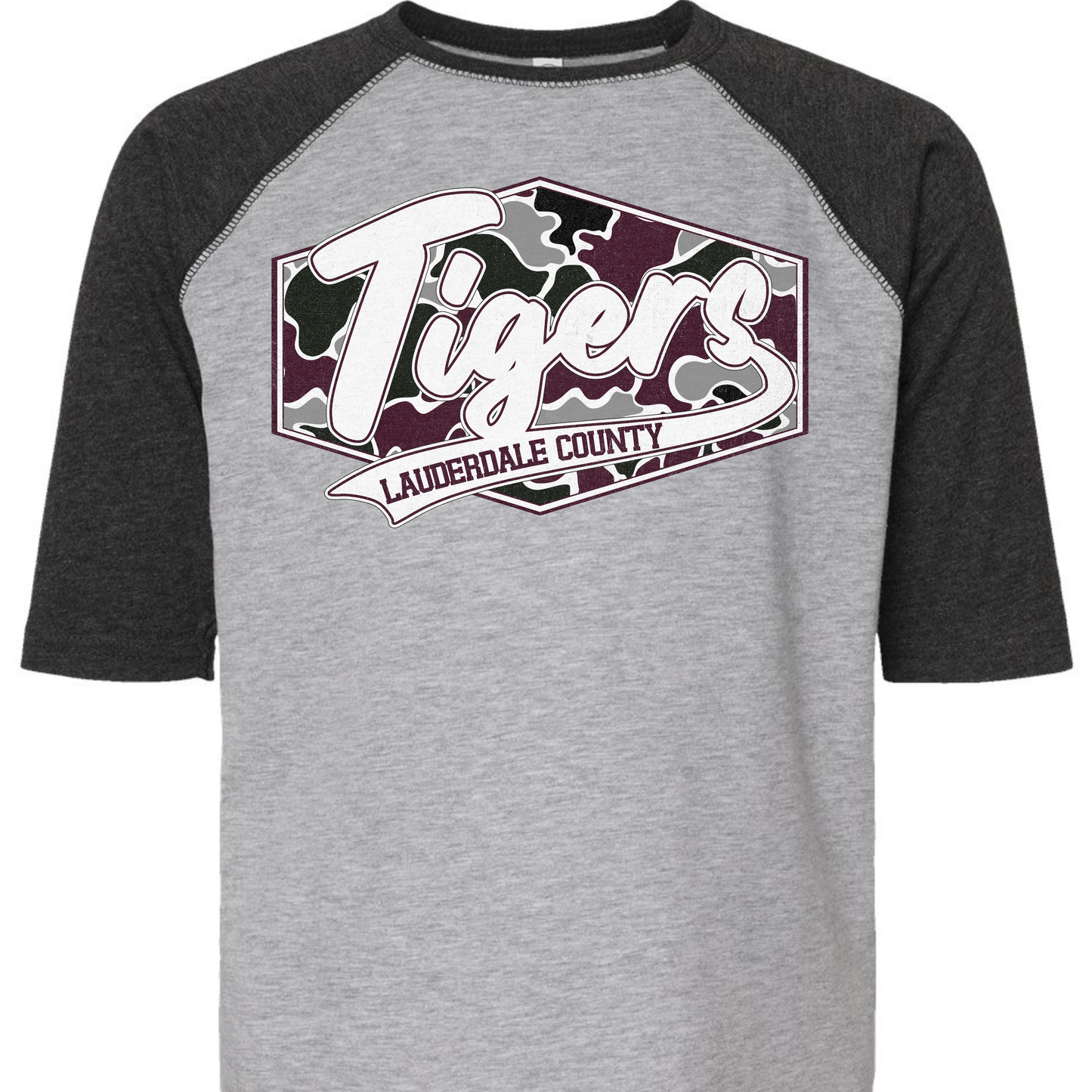 Tigers Camo Badge - YOUTH