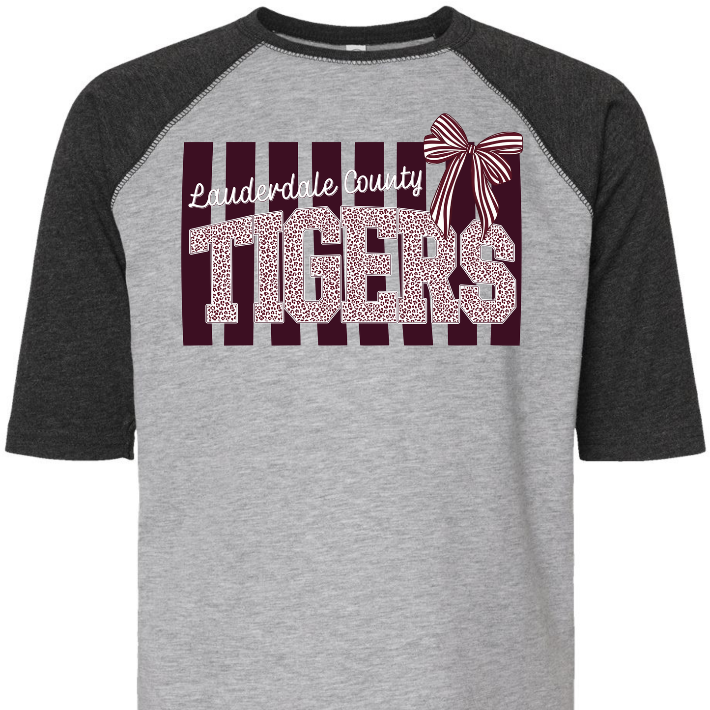 LCHS Tigers Preppy Stripe - YOUTH