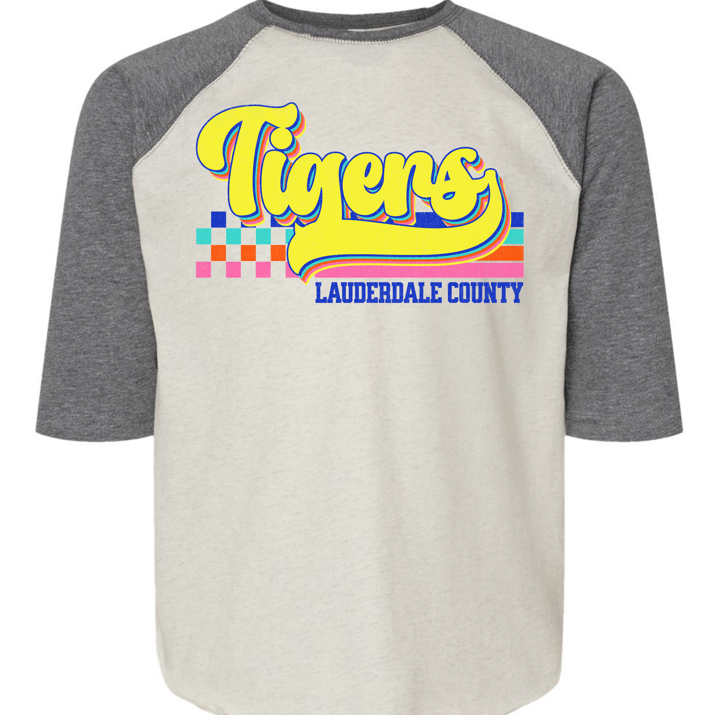 Tigers Vibrant Checker Script - YOUTH