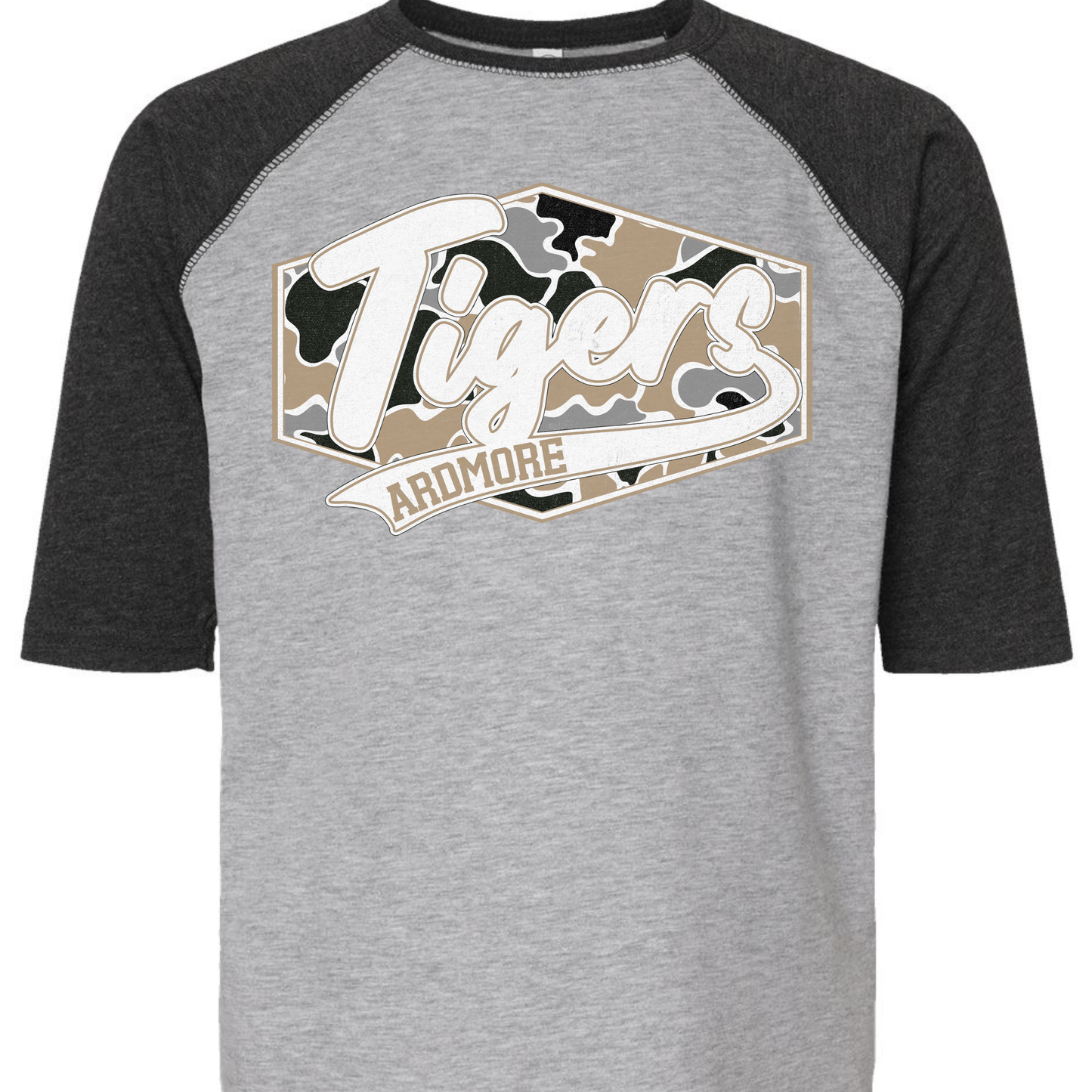 Ardmore Tigers Camo Badge - YOUTH
