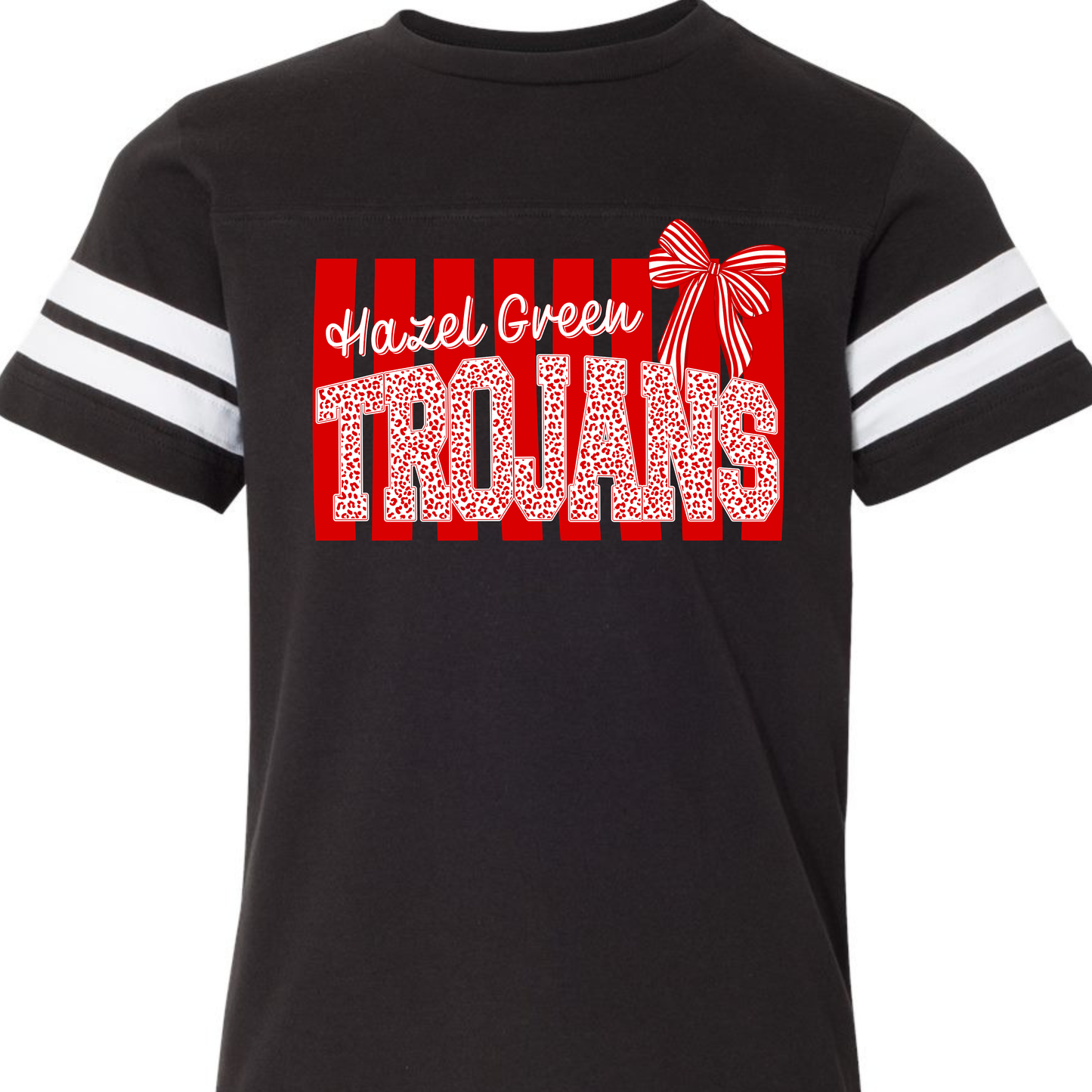 Hazel Green Preppy Stripe Youth