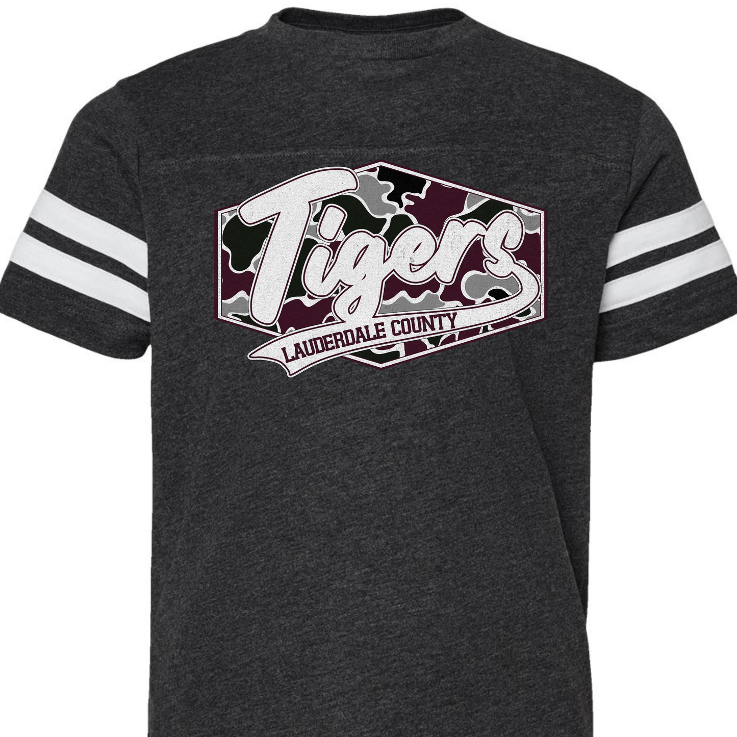 Tigers Camo Badge - YOUTH