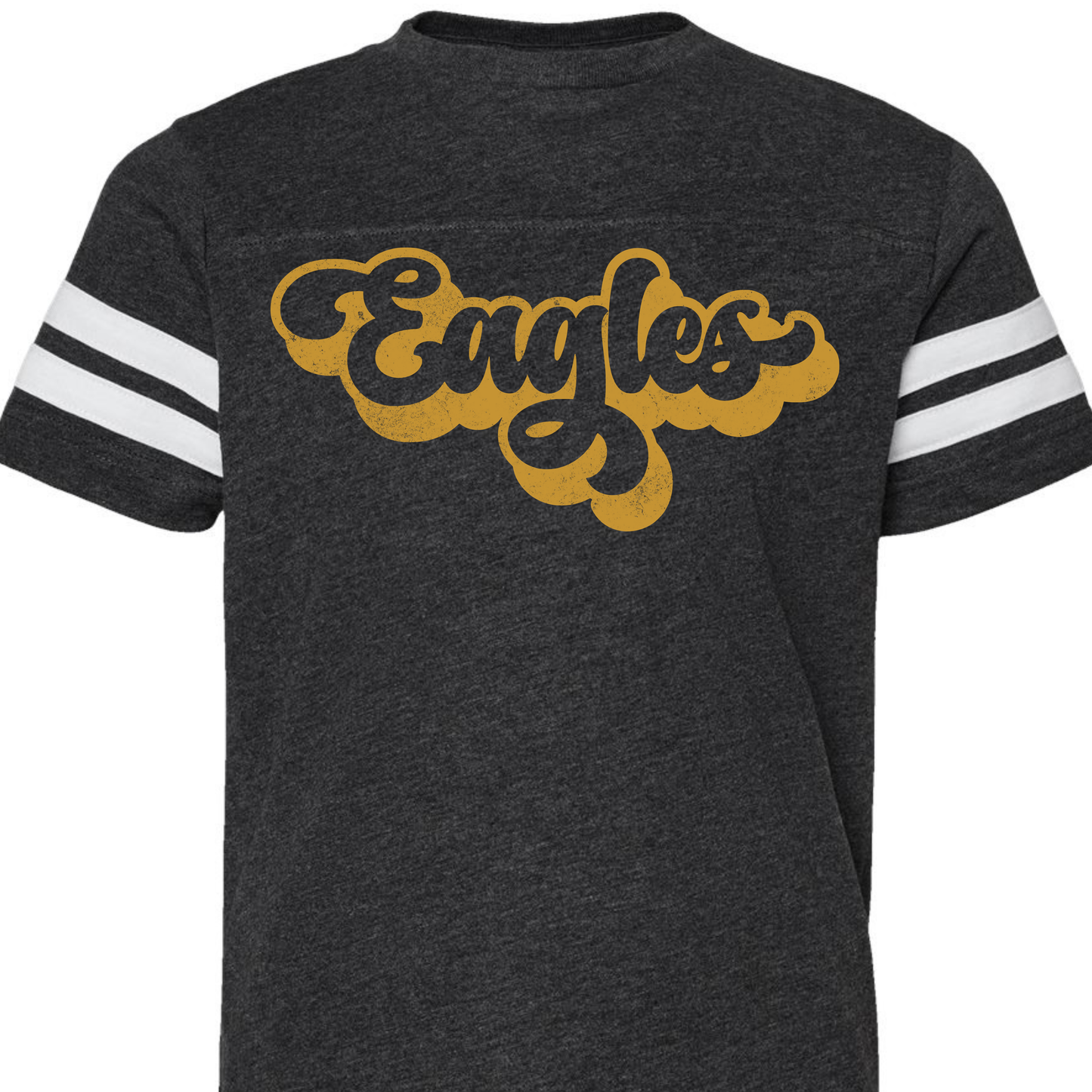 Athens Golden Eagles Retro Script Tee - Youth