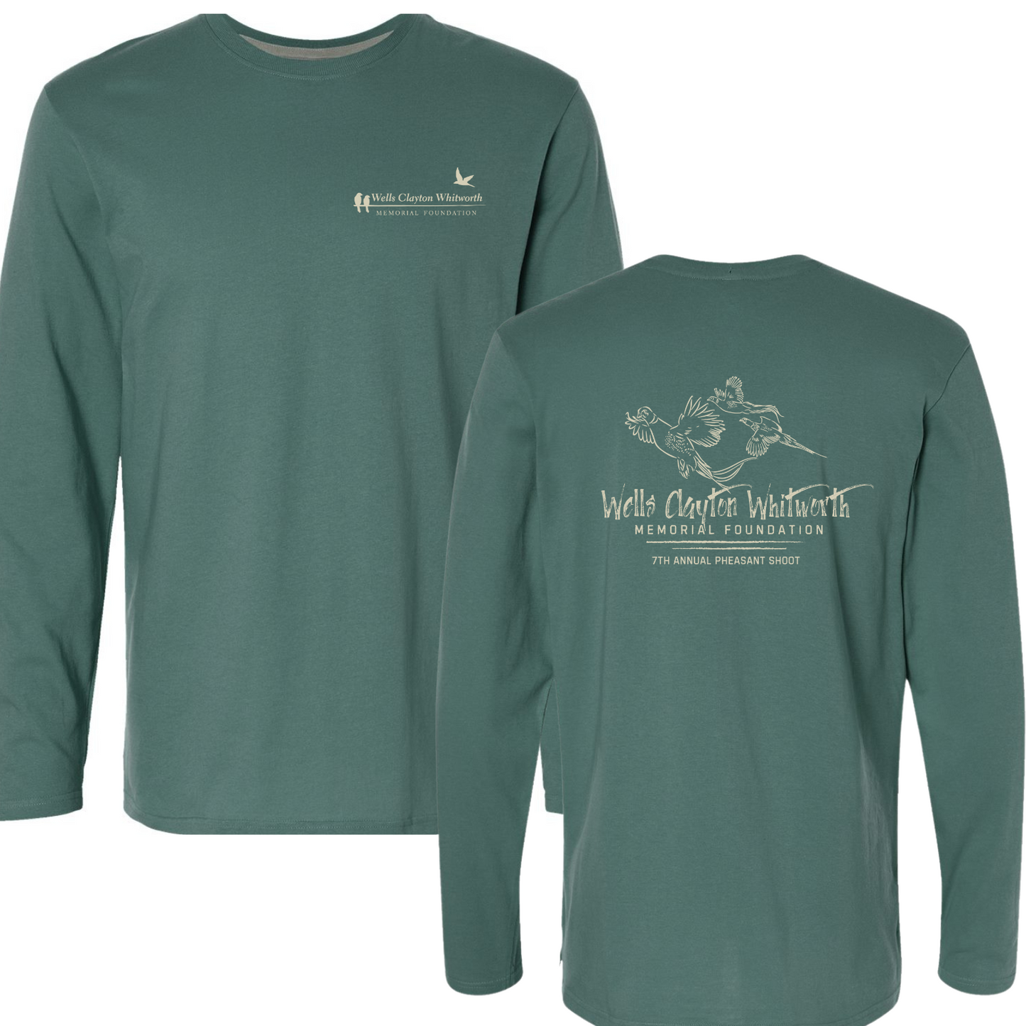 WCWMF 2025 Pheasant Shoot Green Long Sleeve