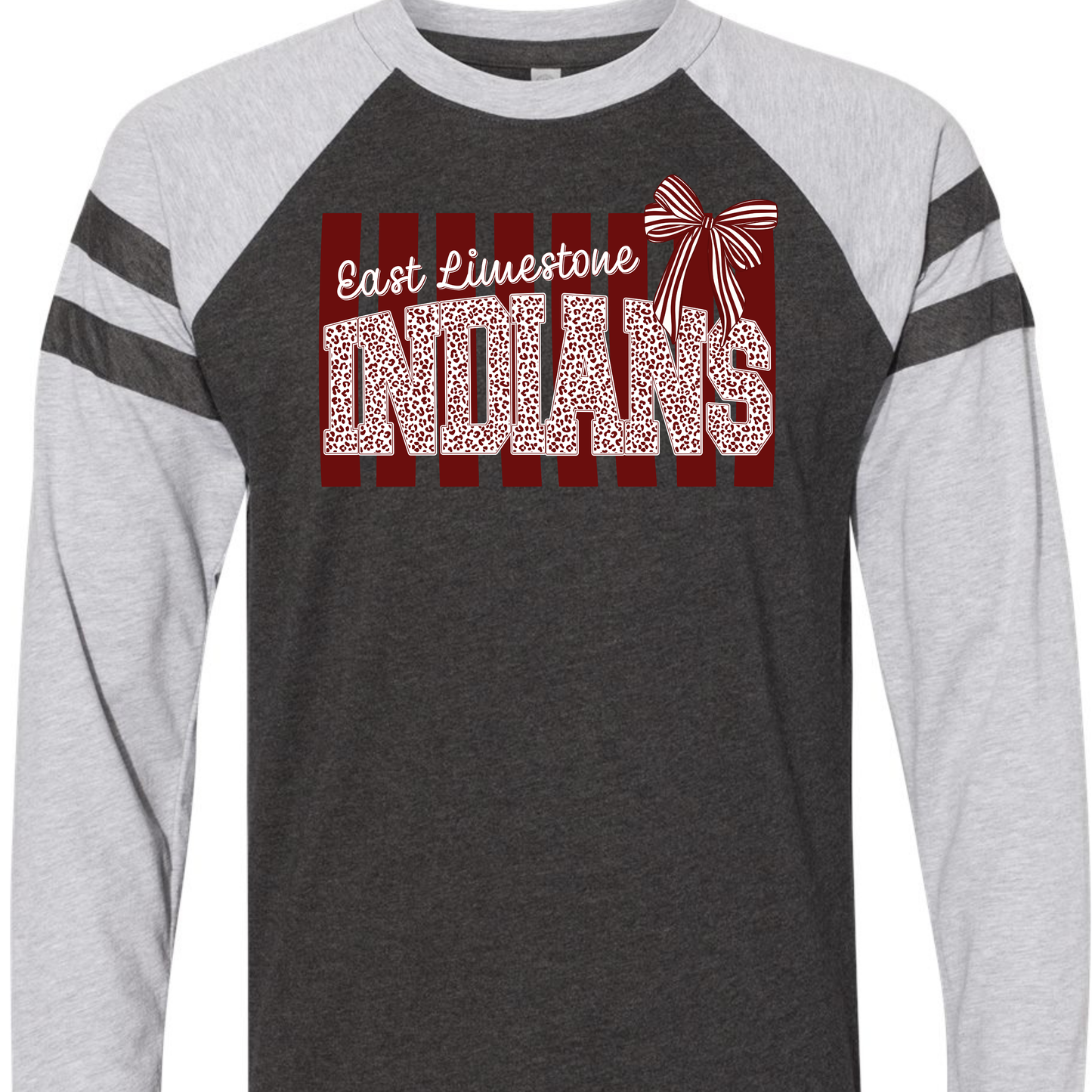 East Limestone Indians Preppy Stripe Adult