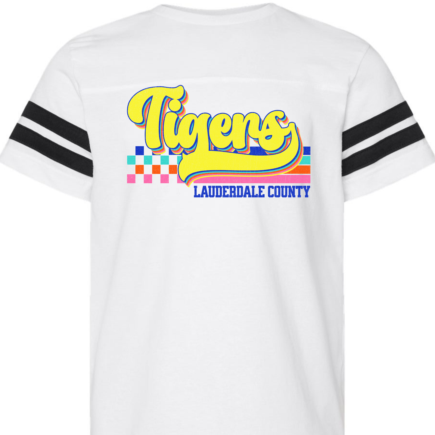 Tigers Vibrant Checker Script - YOUTH