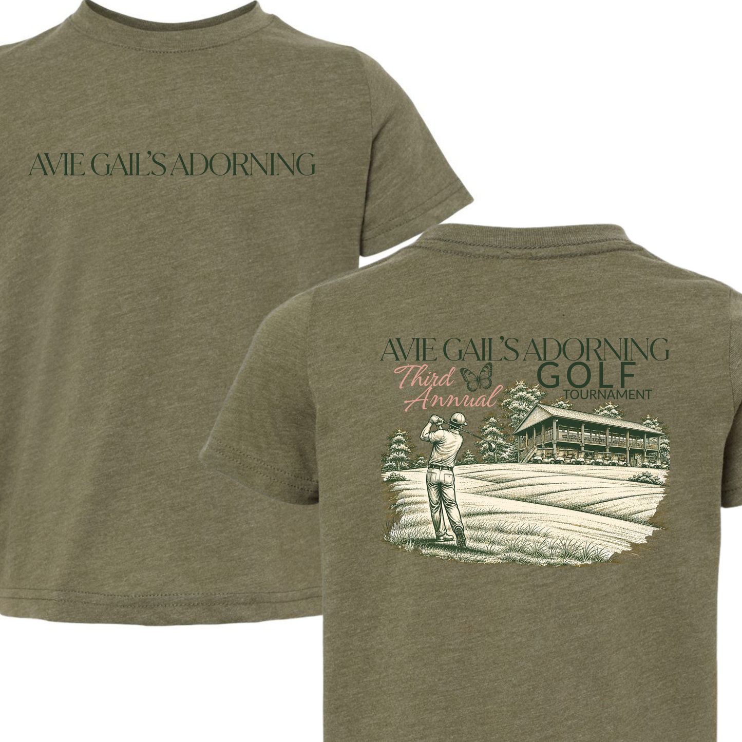 Avie Gail's Adorning 3rd Annual Golf Tournament - TODDLER Sizes