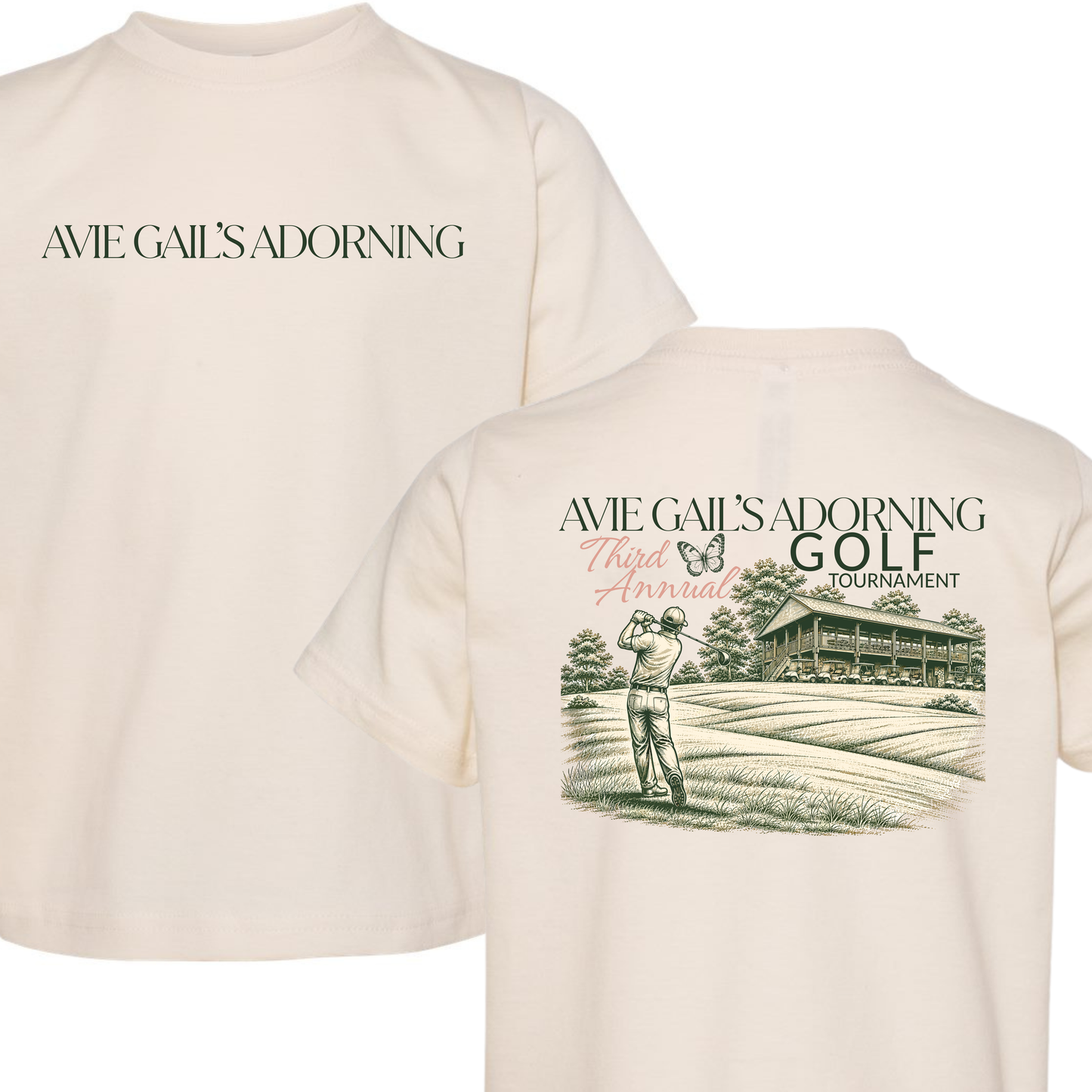 Avie Gail's Adorning 3rd Annual Golf Tournament - TODDLER Sizes