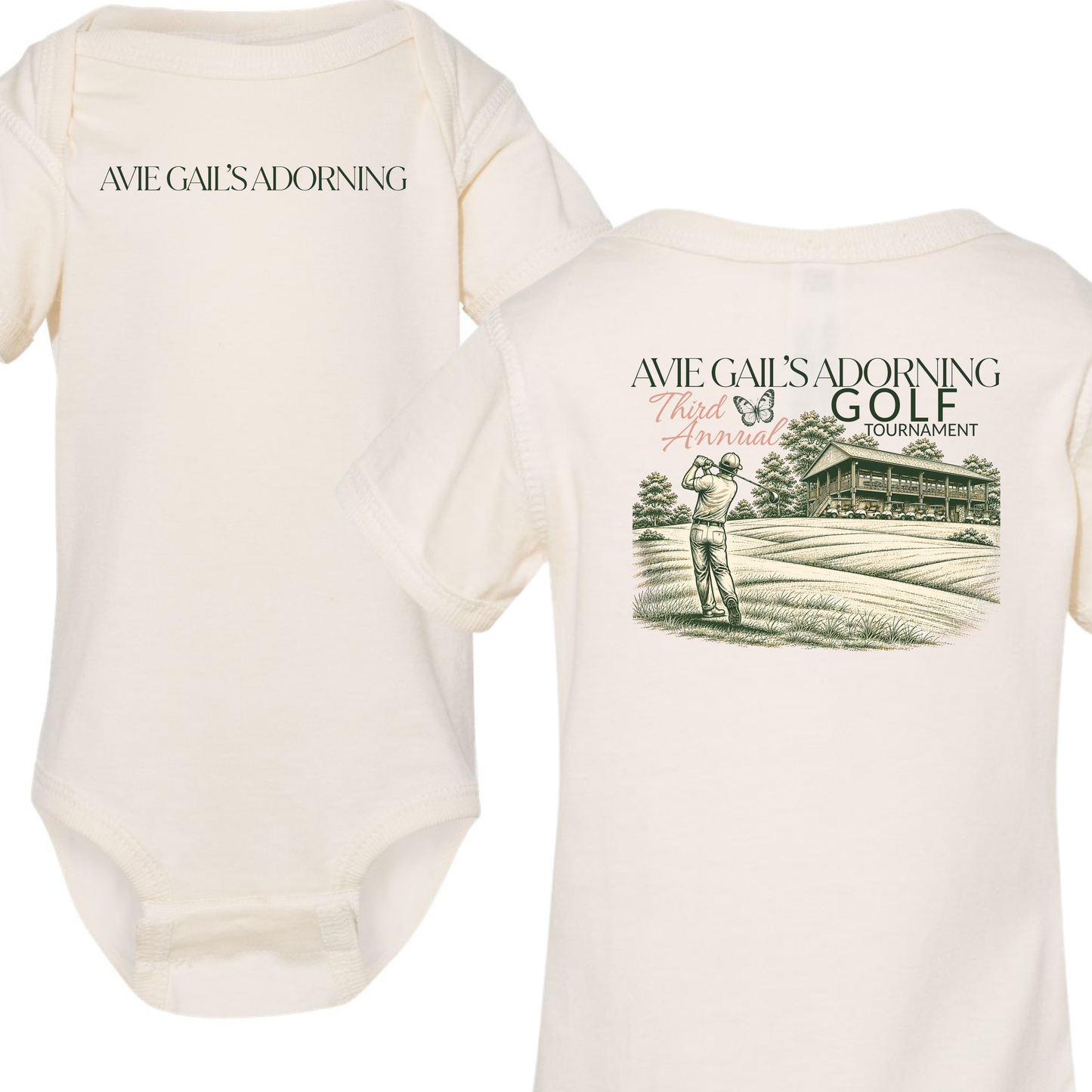 Avie Gail's Adorning 3rd Annual Golf Tournament - INFANT Sizes
