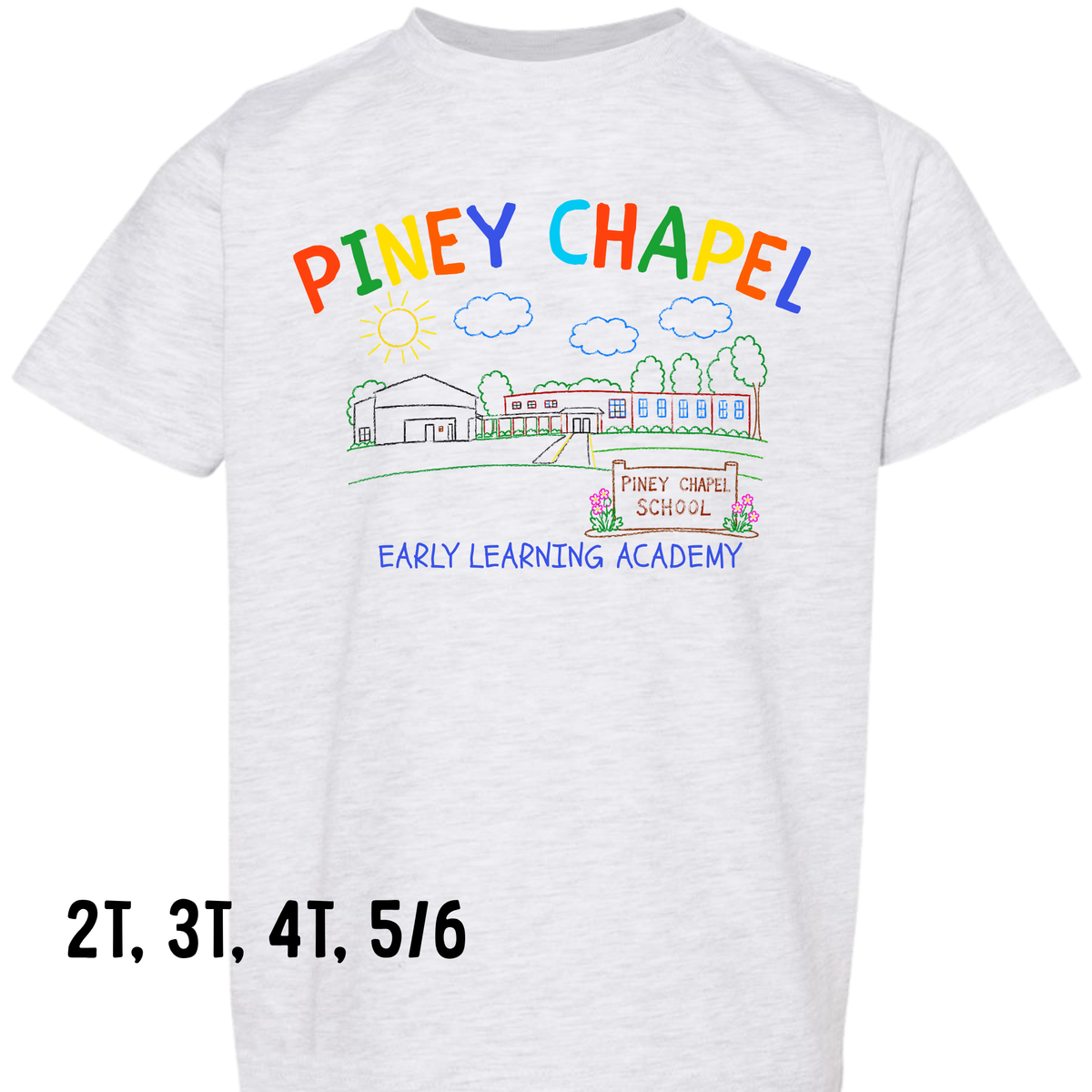 Piney Chapel ELA - STUDENT SIZES **Order Deadline is 10/16 for school delivery
