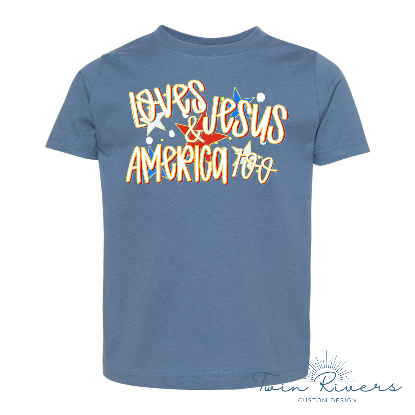 Loves Jesus & America Too - YOUTH / TODDLER