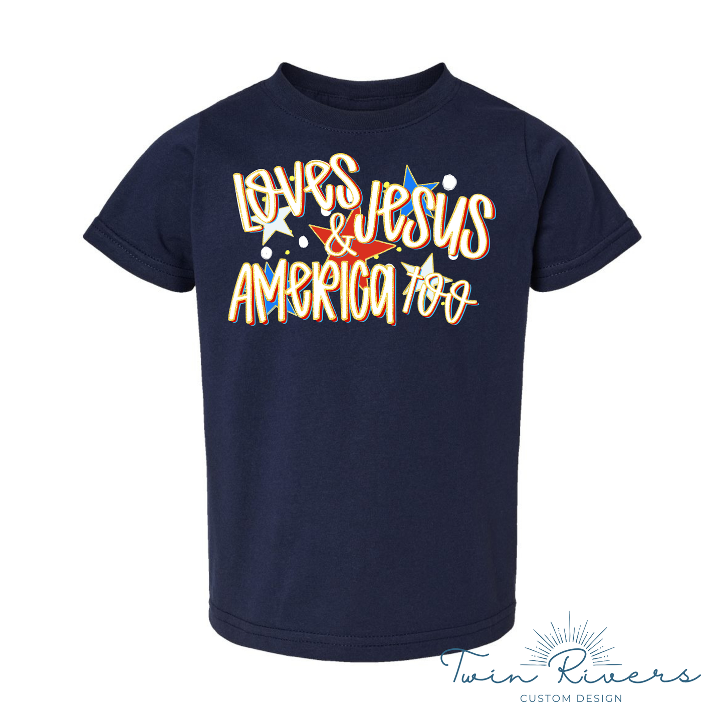 Loves Jesus & America Too - YOUTH / TODDLER