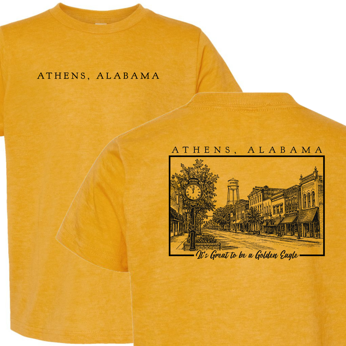 Athens, Alabama Heritage Youth Sizes