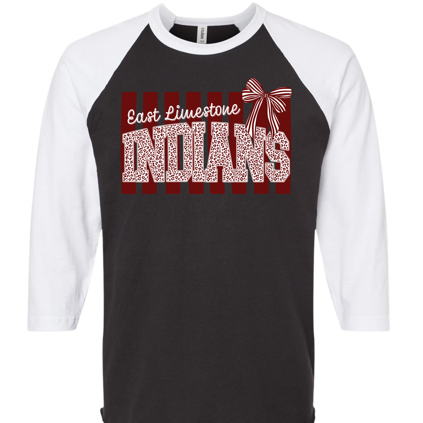 East Limestone Indians Preppy Stripe Adult