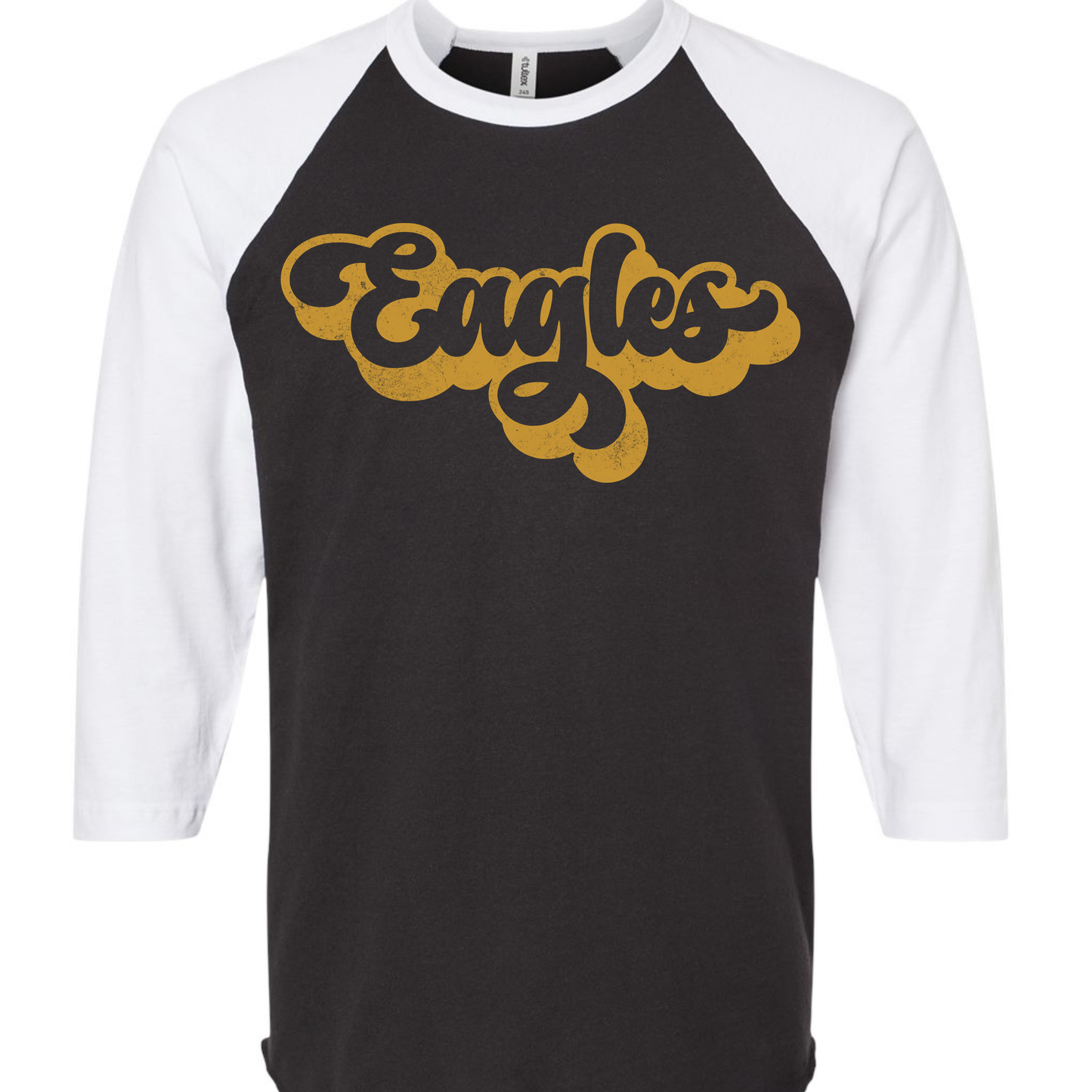 Athens Golden Eagles Retro Script Tee - Adult