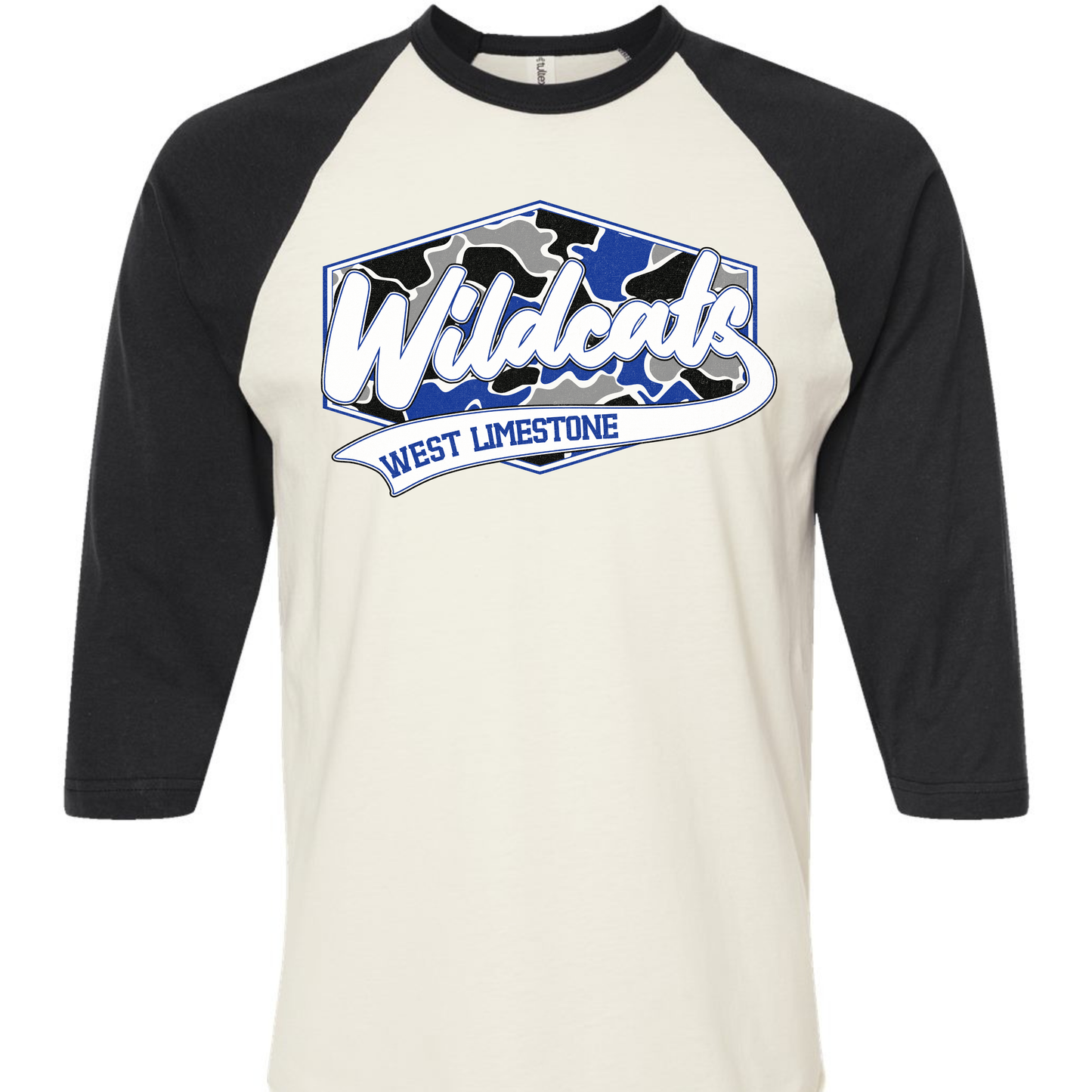 West Limestone Camo Badge Adult Sizes