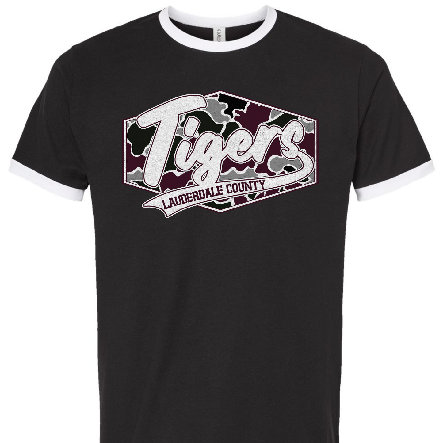 Tigers Camo Badge - ADULT
