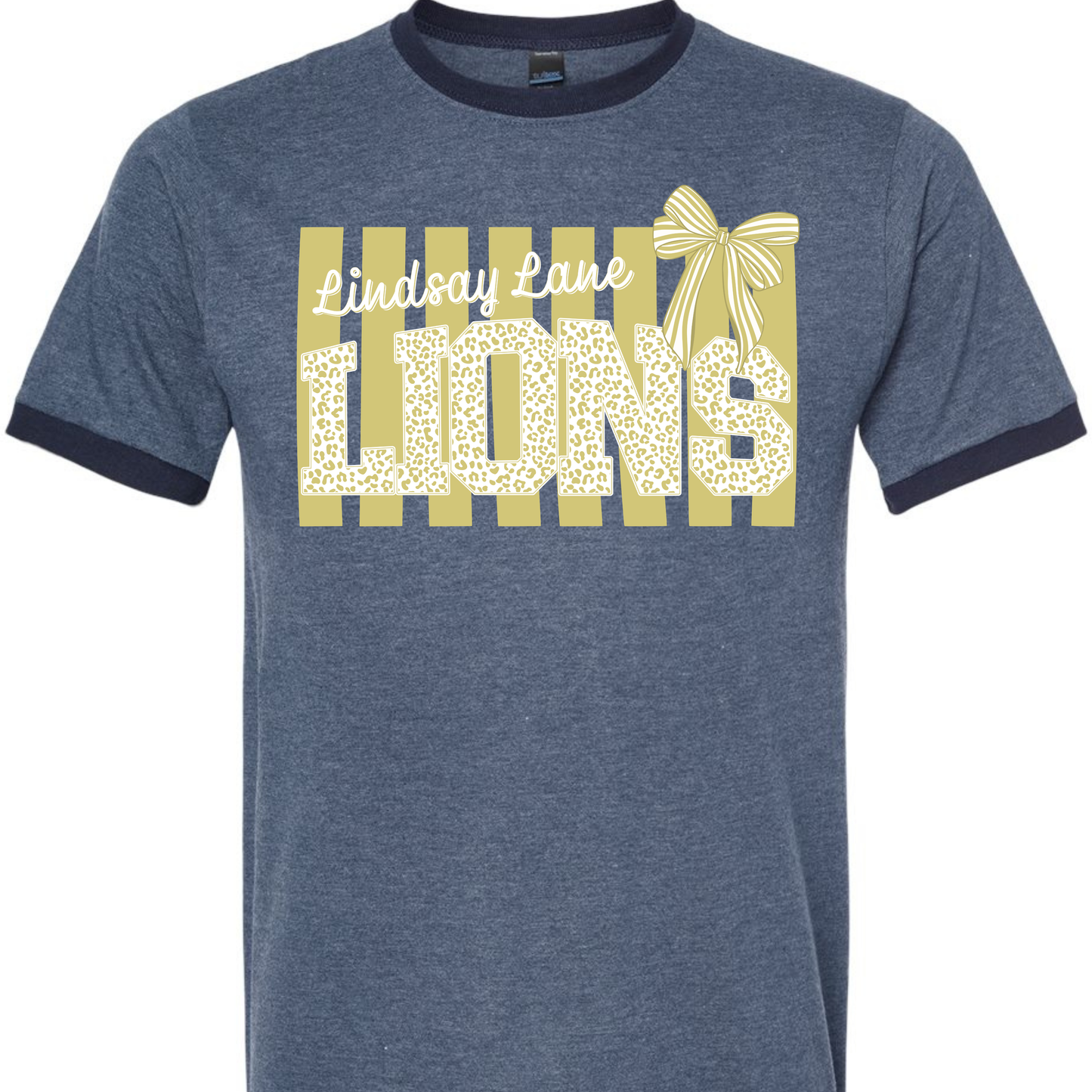 Lindsay Lane Christian Academy Preppy Stripe Adult
