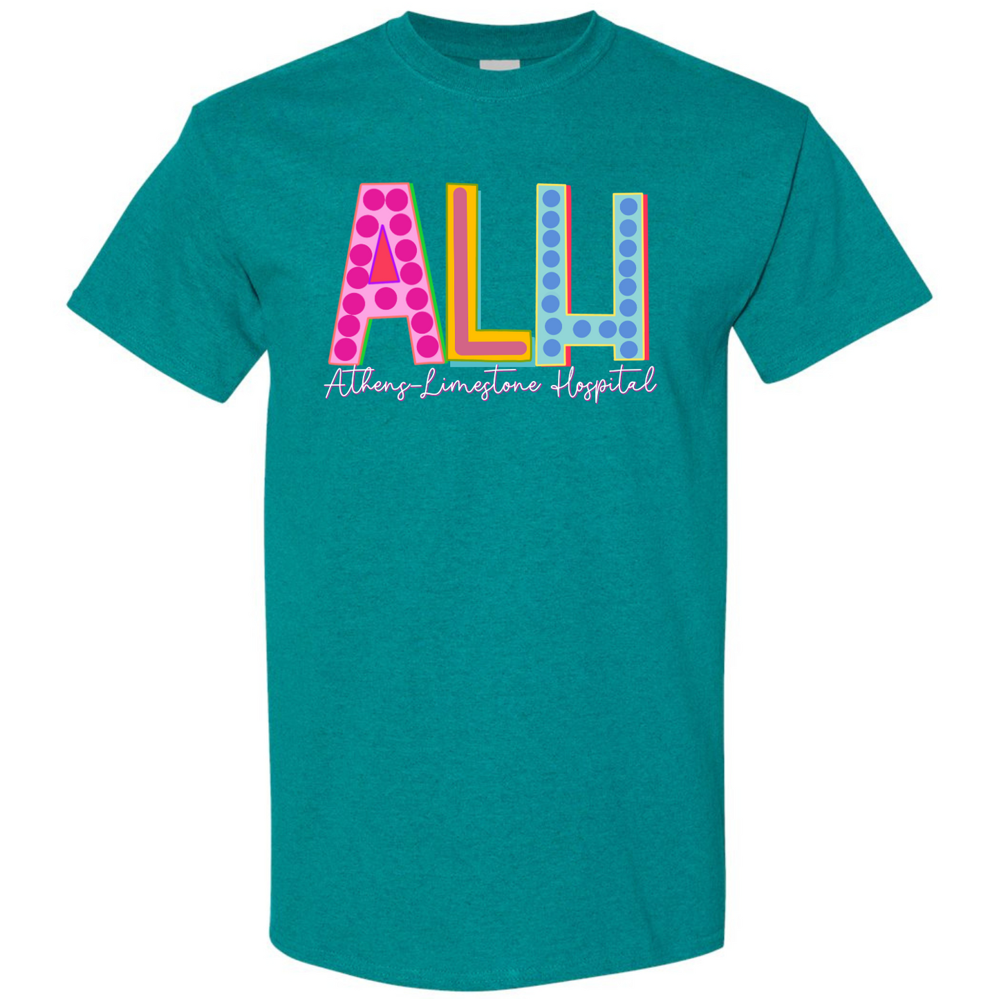 ALH Marquee Letters - Teal Shirt