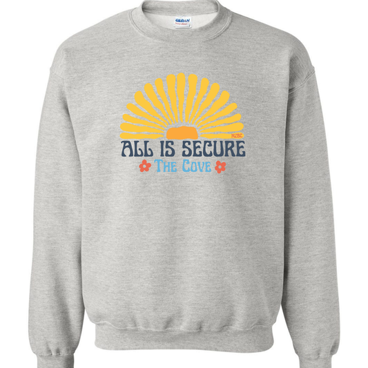 The Cove Sunburst Gildan Ash Gray Sweatshirt